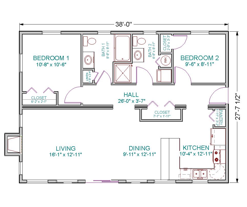 15 House Plans 1100 Sq Ft That Celebrate Your Search JHMRad