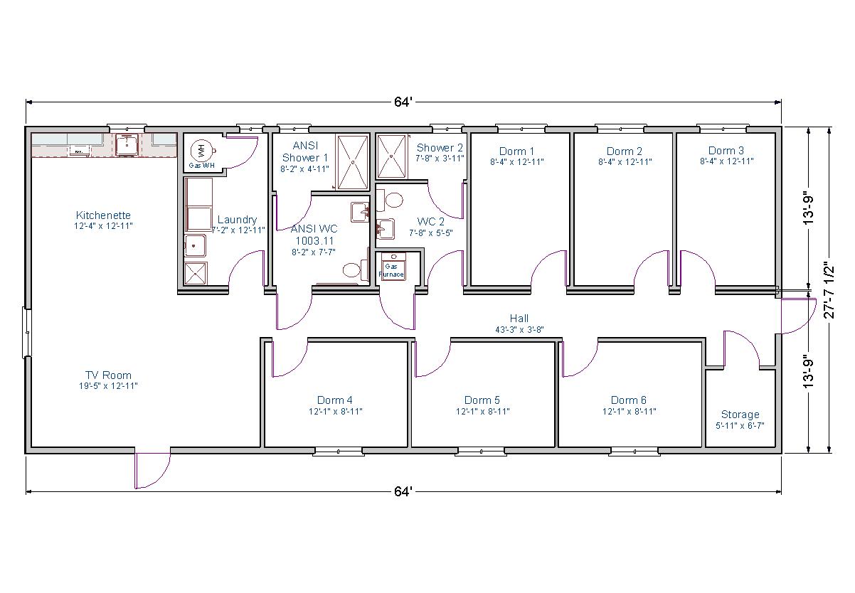 Bunkhouse TLC Modular Homes